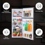 HERO BEET 242 L 3 Star Smart Inverter Frost-Free Double Door Refrigerator (GL-I292RPZX, Shiny Steel, Door Cooling+)